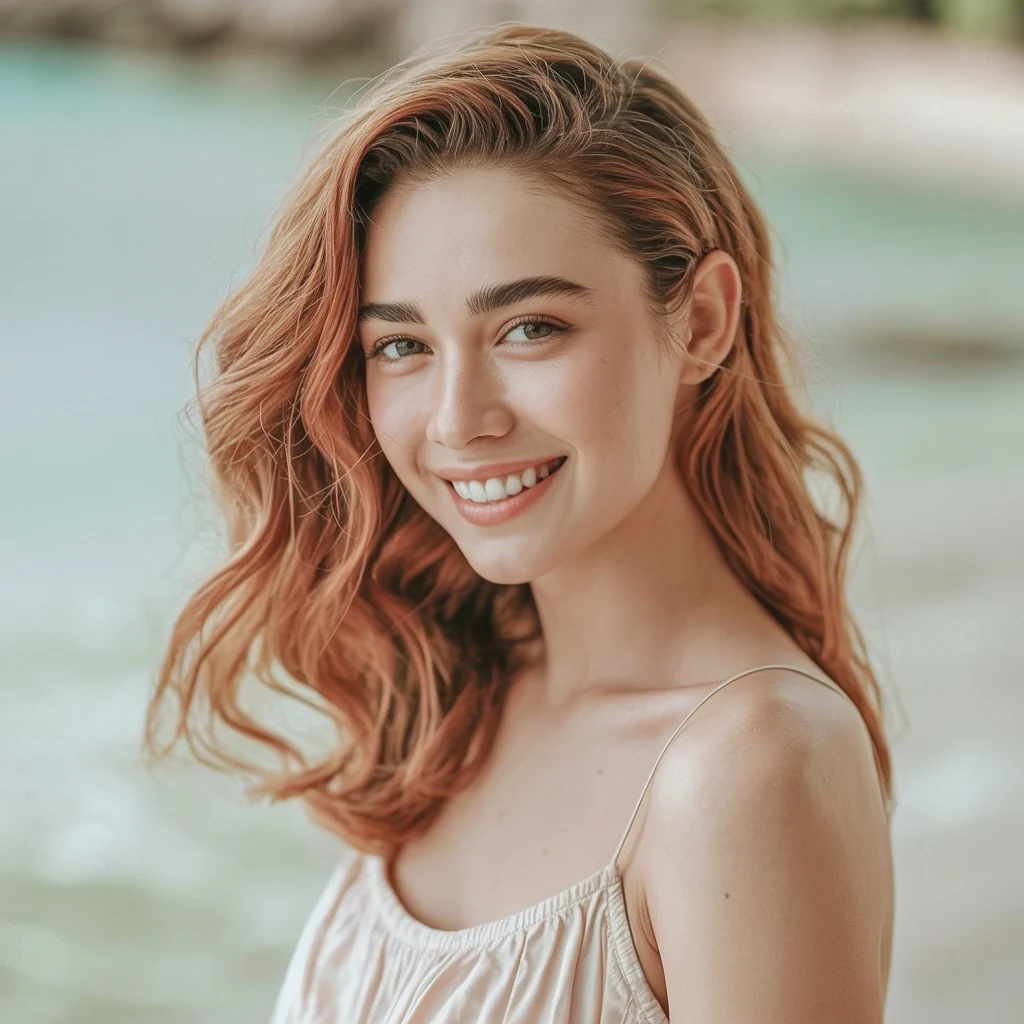 Blonde filter strawberry gold - strawberry blonde hair transformation