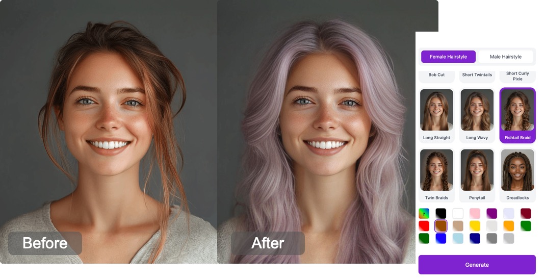 Random Hairstyle Generator