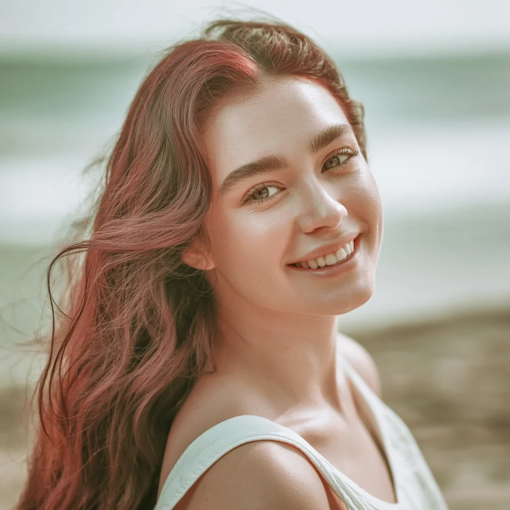 Red filter deep burgundy - deep burgundy hair transformation