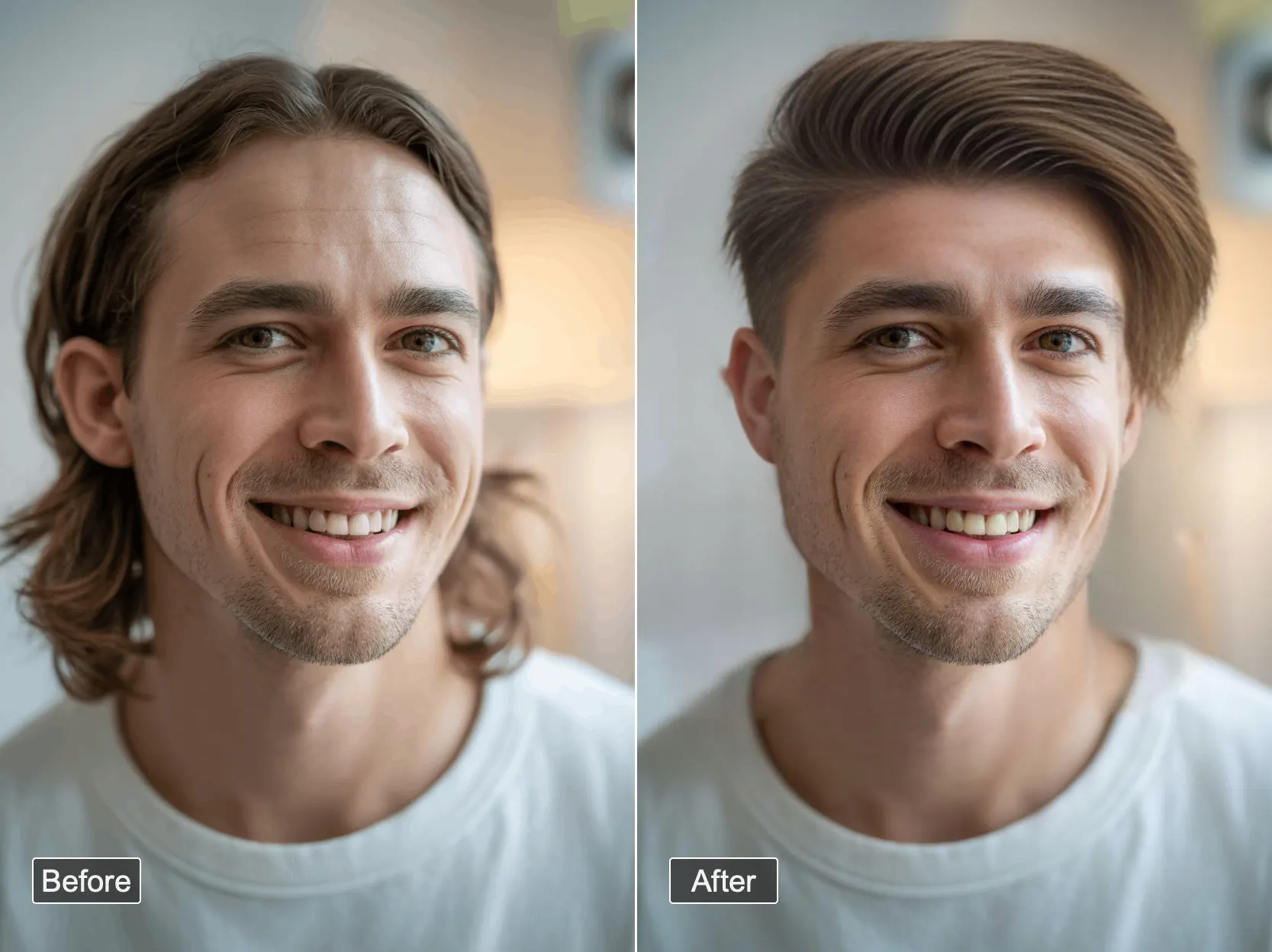 undercut hero4 - deciding on undercut hairstyle before visiting barber