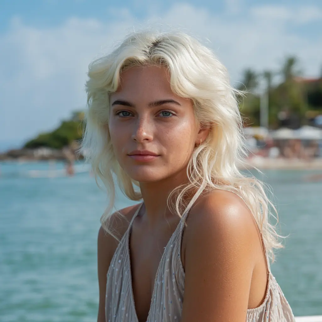White hair white - pure white hair transformation